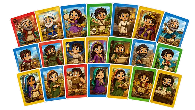 Cartelas de Figurinhas